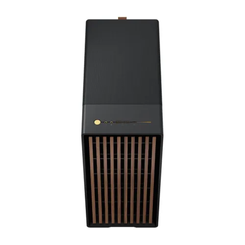 Case Fractal Design North Charcoal Black FD-C-NOR1C-01 – Mid Tower | Mặt Trước Gỗ Óc Chó | Airflow Tối Ưu